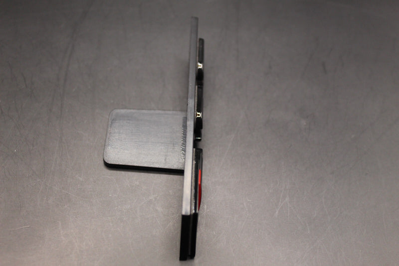 Gloss Black RS8 Front Grille Stick-On Badge Fit For AUDI