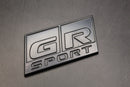 73mm X 36mm Matte Black GR SPORT Boot Rear Badge For Toyota