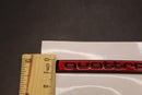 71mm Small quattro Red/Black Rear Boot Fender Dashboard Interior Badge For AUDI