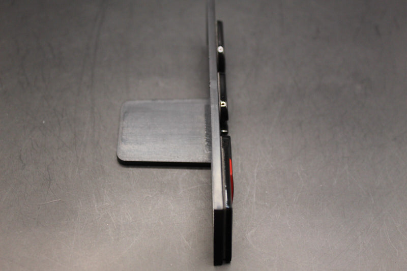 Gloss Black RS6 Front Grille Stick-On Badge Fit For AUDI