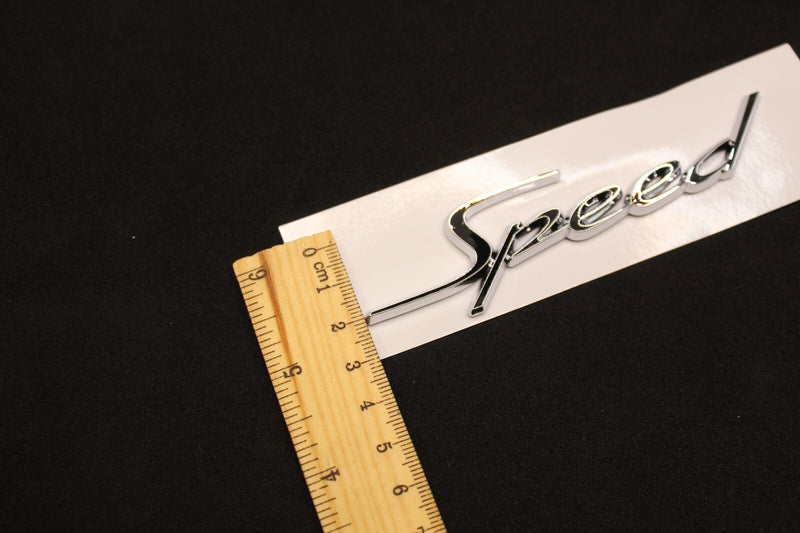 Chrome Silver Boot Rear Tailgate Letters Badge Fit For Bentley Speed W12