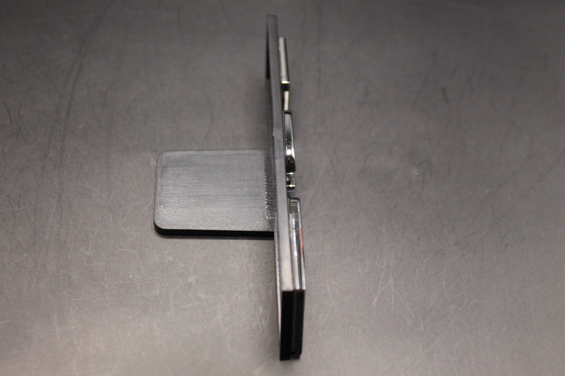 Chrome Silver RS7 Front Grille Stick-On Badge Fit For AUDI