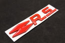All Red R.S. RS Boot Rear Tailgate Side Fender Wing Badge For Renault