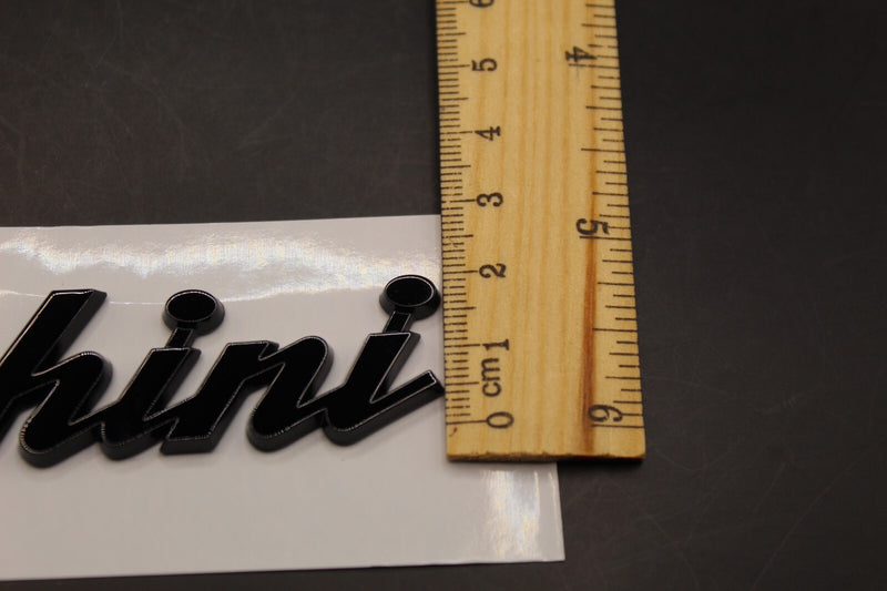 Gloss Black Boot Rear Tailgate Letters Badge Fit For Lamborghini
