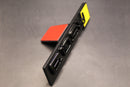 Gloss Black Yellow RSQ3 Front Grille Stick-On Badge Fit For AUDI