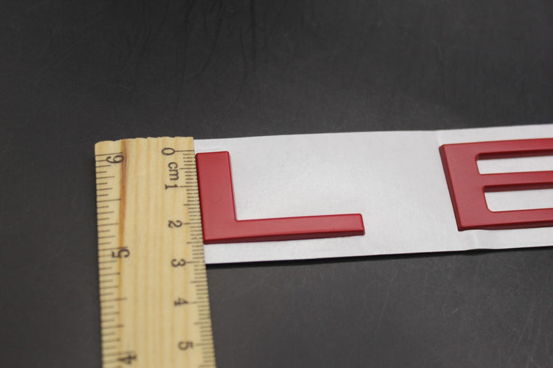3D Red LEON L E O N Rear Badge Letters FITS Seat Leon Cupra