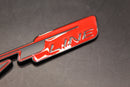 Metal Black Red GT Line Boot Rear Badge For Kia