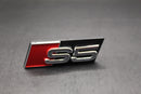 Chrome Silver S5 Front Grille Stick-On Badge Fit For AUDI