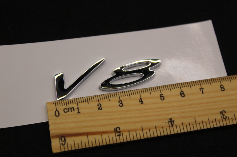 Chrome Silver Boot Rear Tailgate Letters Badge Fit For Bentley V8