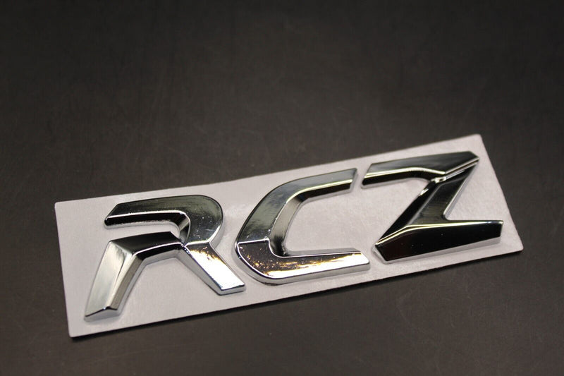 RCZ Rear Boot Emblem Badge For Peugeot Blue/Black/Red/White/Lime Green/Chrome