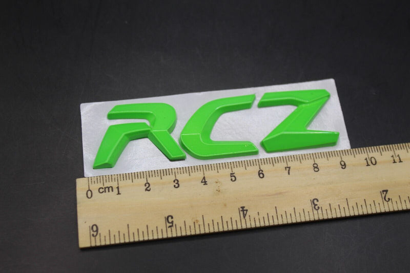 RCZ Rear Boot Emblem Badge For Peugeot Blue/Black/Red/White/Lime Green/Chrome