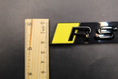 Gloss Black Yellow RSQ7 Front Grille Honeycomb Clip Bracket Badge Fit For AUDI