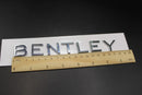 Chrome Silver Boot Rear Tailgate Letters Badge Fit For Bentley