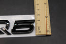 Gloss Black Yellow RSQ5 Rear Boot Badge Fit For AUDI