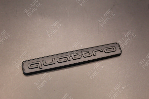 94mm quattro Boot Rear Trunk Tailgate Badge Emblem for Audi