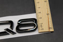 Gloss Black Yellow RSQ8 Rear Boot Badge Fit For AUDI
