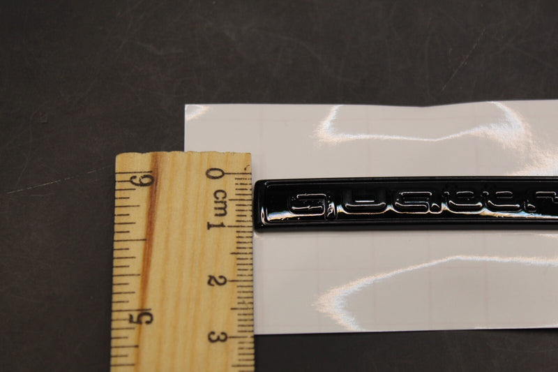 7cm Small quattro Gloss Black Rear Boot Fender Dashboard Interior Badge For AUDI