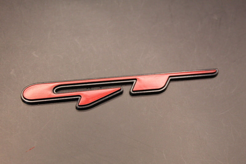 Metal GT Boot Rear Badge Sticker Emblem Badge For Kia Chrome Silver Red Black