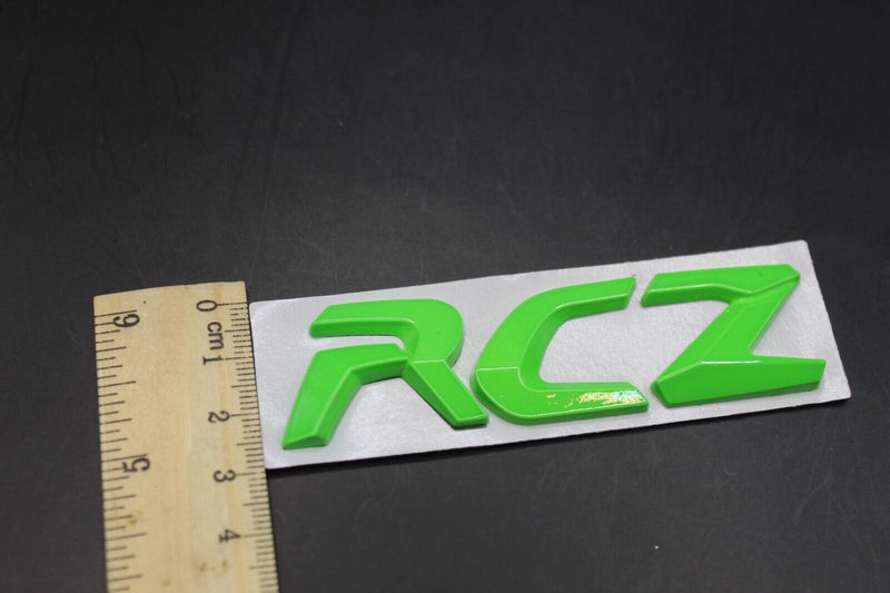 RCZ Rear Boot Emblem Badge For Peugeot Blue/Black/Red/White/Lime Green/Chrome