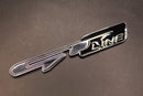 Metal Chrome Silver Black GT Line Boot Rear Badge For Kia