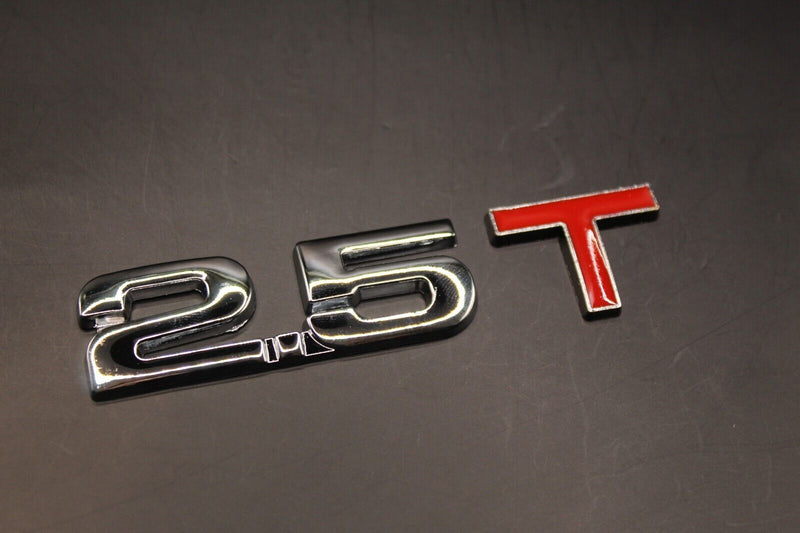 Chrome Silver Red T 2.0T 2.2T 2.4T 2.5T 2.8T Boot Rear Tailgate Badge FOR Audi