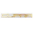 3D Gold CUPRA C U P R A Rear Badge Letters FITS Seat
