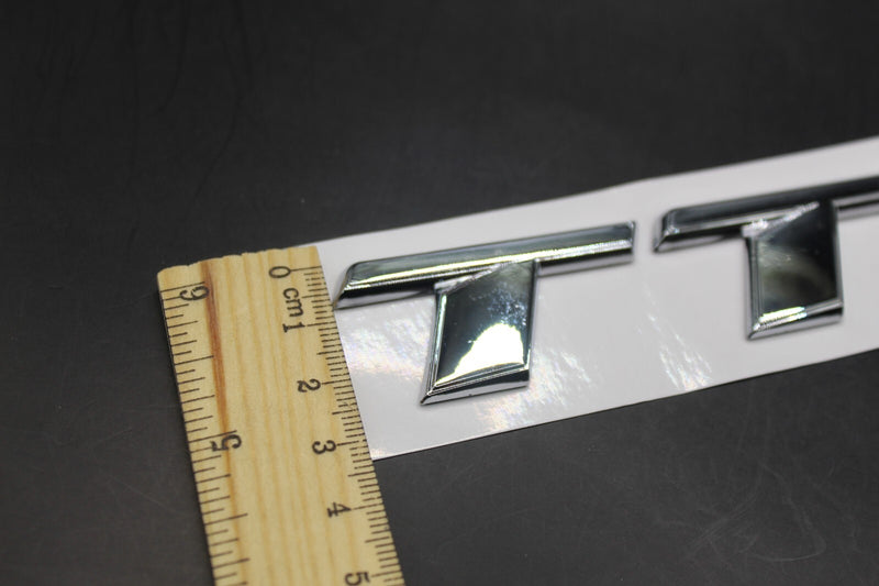 Chrome Silver TT Boot Rear Tailgate Letters Badge Fit For AUDI