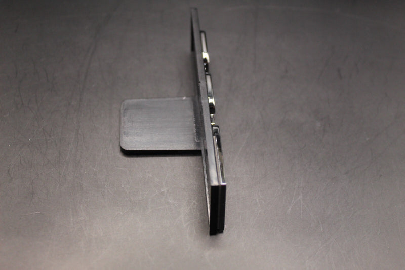 Chrome Silver RS6 Front Grille Stick-On Badge Fit For AUDI