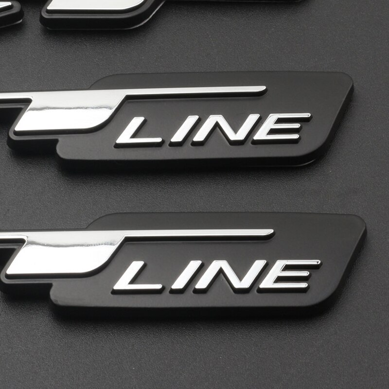 Car Lettering GT Line Sticker Emblem Badge For Kia Sportage Ceed Picanto K5