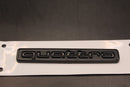 2pc Set quattro Gloss/Matte Black Front Grille Stick-On & Boot Badge For AUDI
