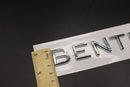 Chrome Silver Boot Rear Tailgate Letters Badge Fit For Bentley