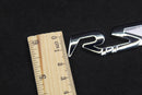 Chrome Silver R.S. RS Boot Rear Tailgate Fender Wing Badge For Renault Sport