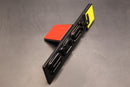 Gloss Black Yellow RSQ5 Front Grille Stick-On Badge Fit For AUDI