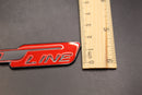 Metal Black Red GT Line Boot Rear Badge For Kia