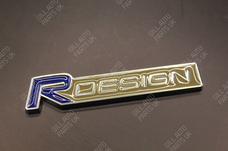 R Design Metal Car Emblem Badge Rear Trunk Boot FOR Volvo