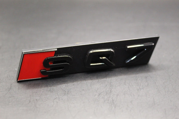 Gloss Black SQ7 Front Grille Stick-On Badge Fit For AUDI
