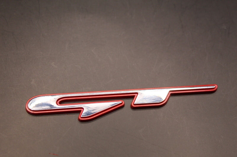 Metal GT Boot Rear Badge Sticker Emblem Badge For Kia Chrome Silver Red Black