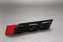 Gloss Black SQ5 Front Grille Stick-On Badge Fit For AUDI