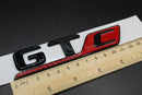 Gloss Black/Chrome Silver GTC GT C LETTERS Badge Rear Boot Tailgate For Mercedes