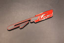 Metal Black Red GT Line Boot Rear Badge For Kia