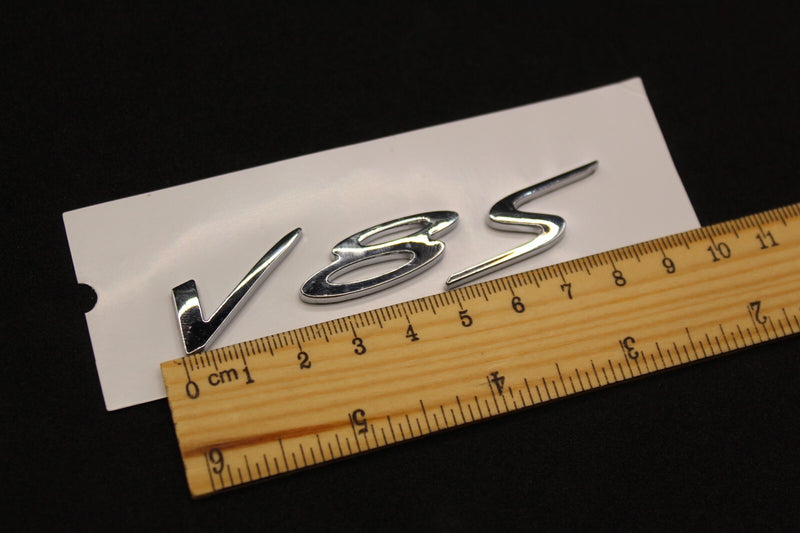 Chrome Silver Boot Rear Tailgate Letters Badge Fit For Bentley V8S