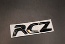 RCZ Rear Boot Emblem Badge For Peugeot Blue/Black/Red/White/Lime Green/Chrome