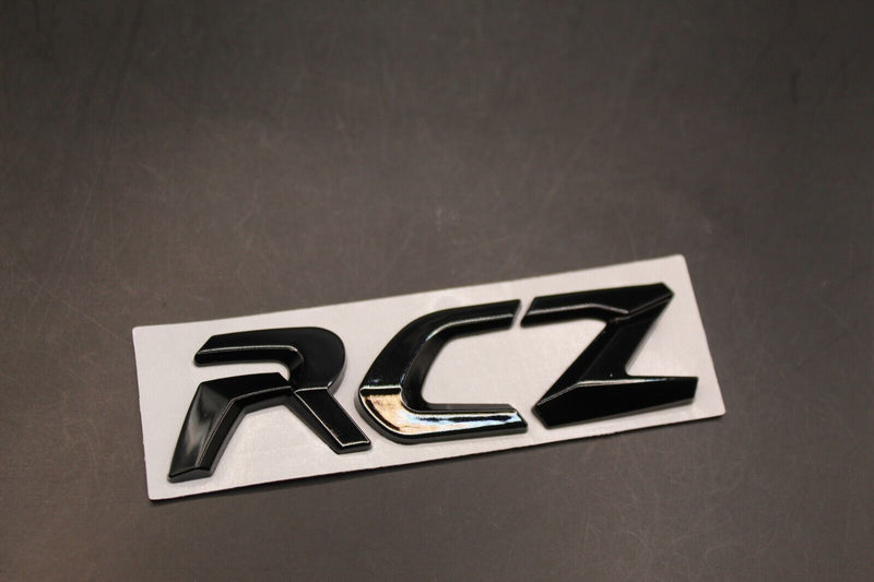 RCZ Rear Boot Emblem Badge For Peugeot Blue/Black/Red/White/Lime Green/Chrome