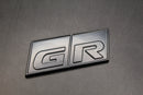 70mm X 30mm Matte Black GR Boot Rear Badge For Toyota