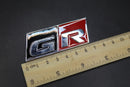 70mm X 30mm Chrome Silver Red Black GR Boot Rear Badge For Toyota