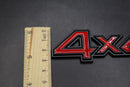 Black Red 4x4 4 x 4 Boot Rear trunk Self-Adhesive Badge For Cars