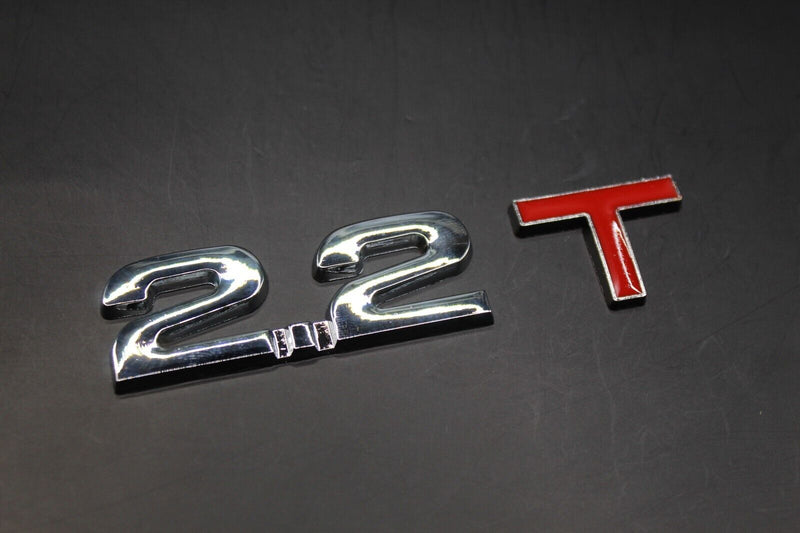 Chrome Silver Red T 2.0T 2.2T 2.4T 2.5T 2.8T Boot Rear Tailgate Badge FOR Audi