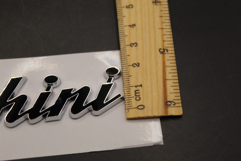 Chrome Silver Boot Rear Tailgate Letters Badge Fit For Lamborghini