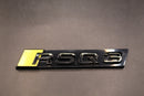 Gloss Black Yellow RSQ3 Front Grille Honeycomb Clip Bracket Badge Fit For AUDI
