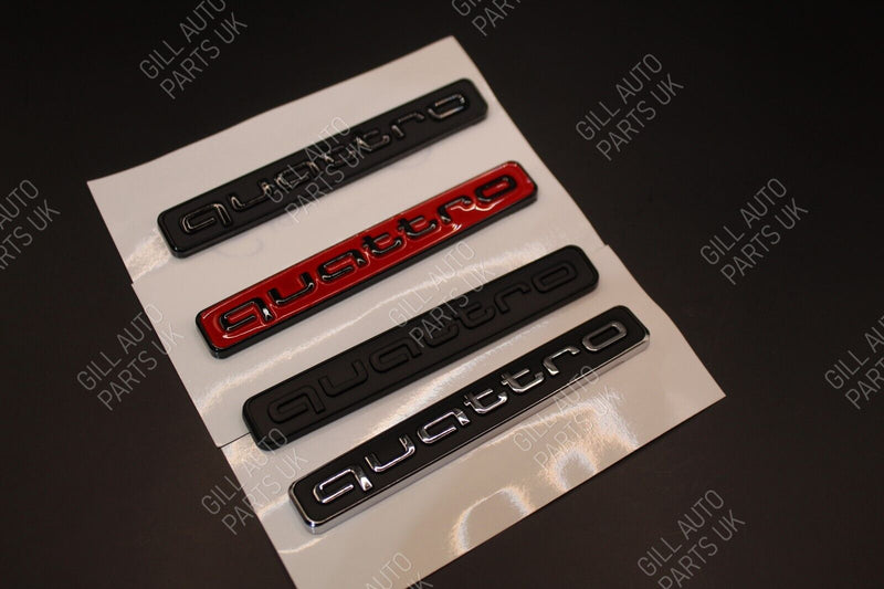 94mm quattro Boot Rear Trunk Tailgate Badge Emblem for Audi